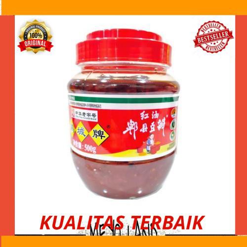 

New Pixian Broad Bean Chili Paste Sauce 500gr asli Sichuan Doubanjiang oil