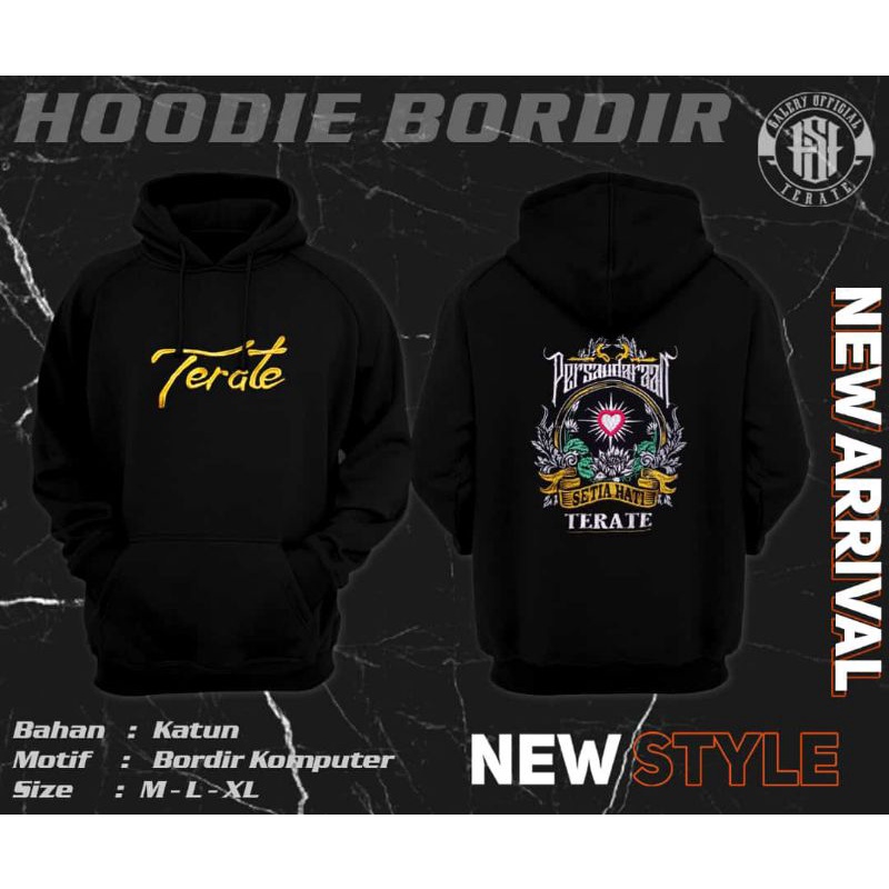 HOODIE BORDIR PSHT - HOODIE PSHT - JAKET BLUSUK PSHT