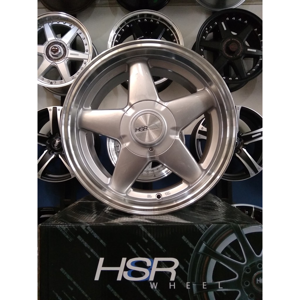 Velg Mobil Ring 16 HSR VEST H1050 Silver Machine Face