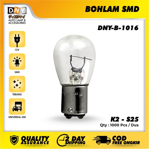 BOHLAM LAMPU SEIN / RETING S25 12V 21W WHITE