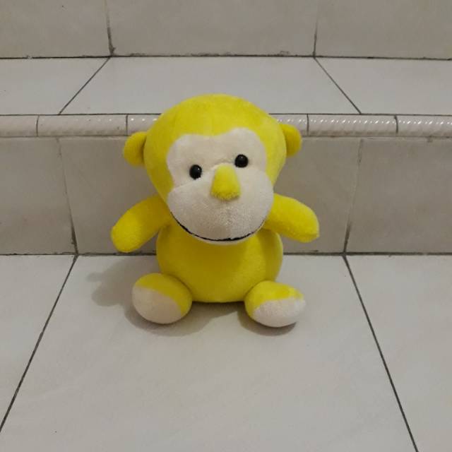 Boneka Monkey yellow Funworld