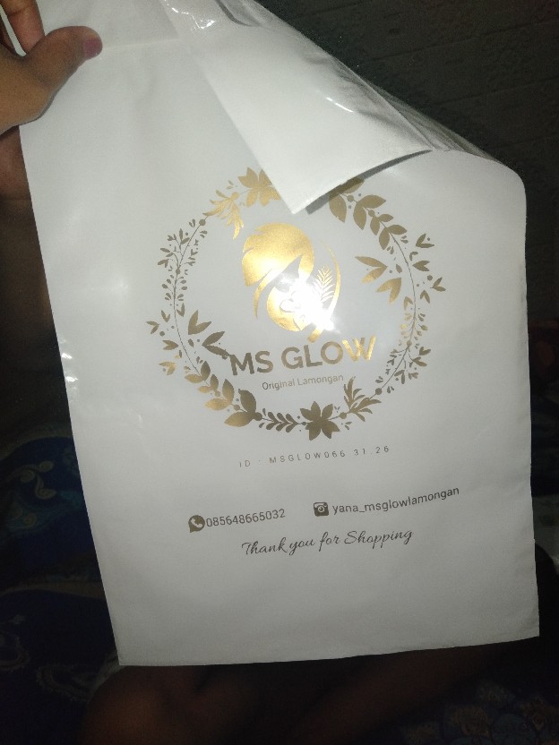 Plastik Sablon / Plastik Ziplock Ukur 25x35+7 Free Desain