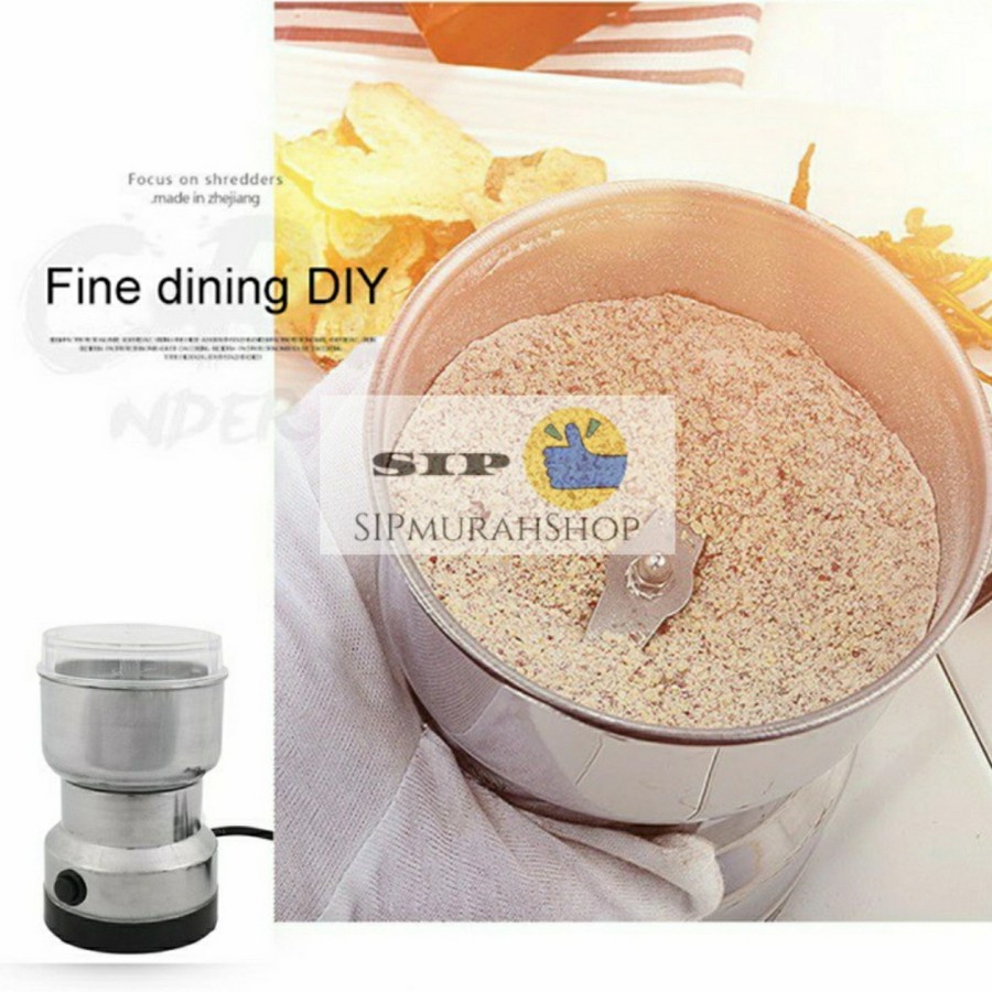 Coffee Grinder Mesin Giling Biji Kopi Bumbu Dapur 150Watt