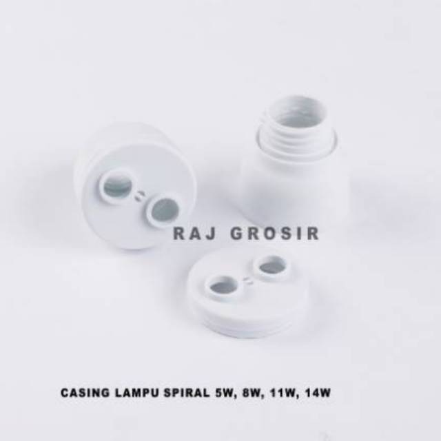 Casing Lampu Spiral 5w 8w 11w 14w