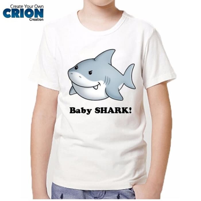 Kaos Baby Shark Anak - Baby Shark 3 - By Crion