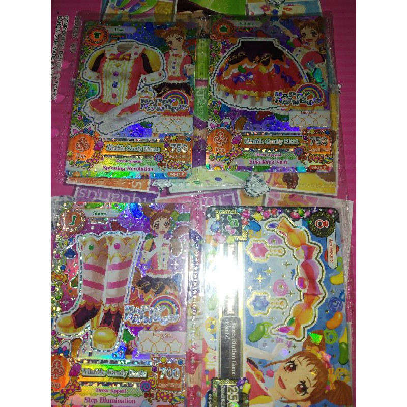 Aikatsu premium happy rainbow seri 4
