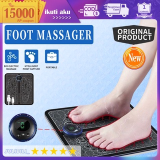 Electric EMS foot massager machine foot massage pad mat / ALAT TERAPI PENYAKIT PIJAT KAKI AKUPUNTUR EMS FOOT MASSAGER 100% ORIGINAL BERGARANSI * COD
