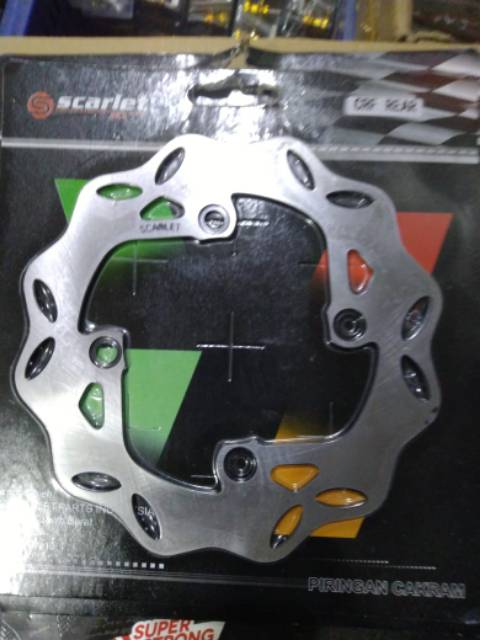 piringan cakram crf 150 set depan belakang ( harga sepasang ) disk cakram crf