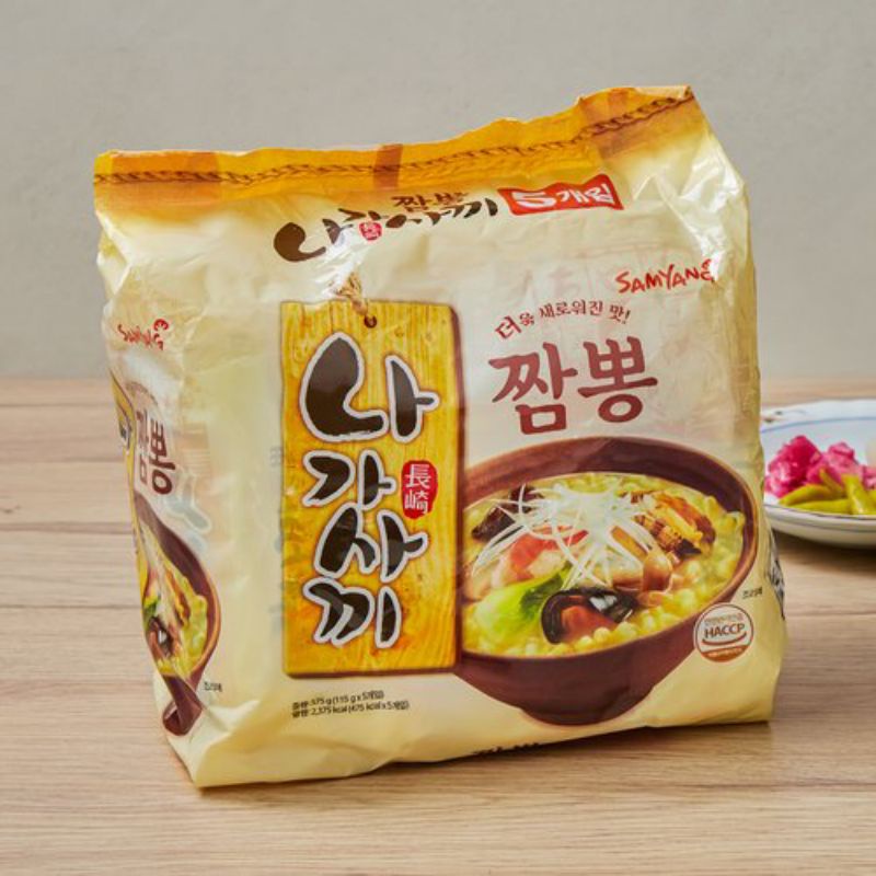 

(PO ) SAMYANG NAGASAKI JJAMPONG RAMEN (SPICY SEAFOOD) PACK ISI 5 BEST SELLER