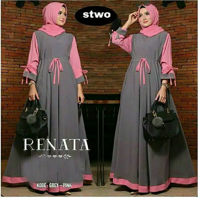 Renata Dress/Gamis Murah/Dress Murah