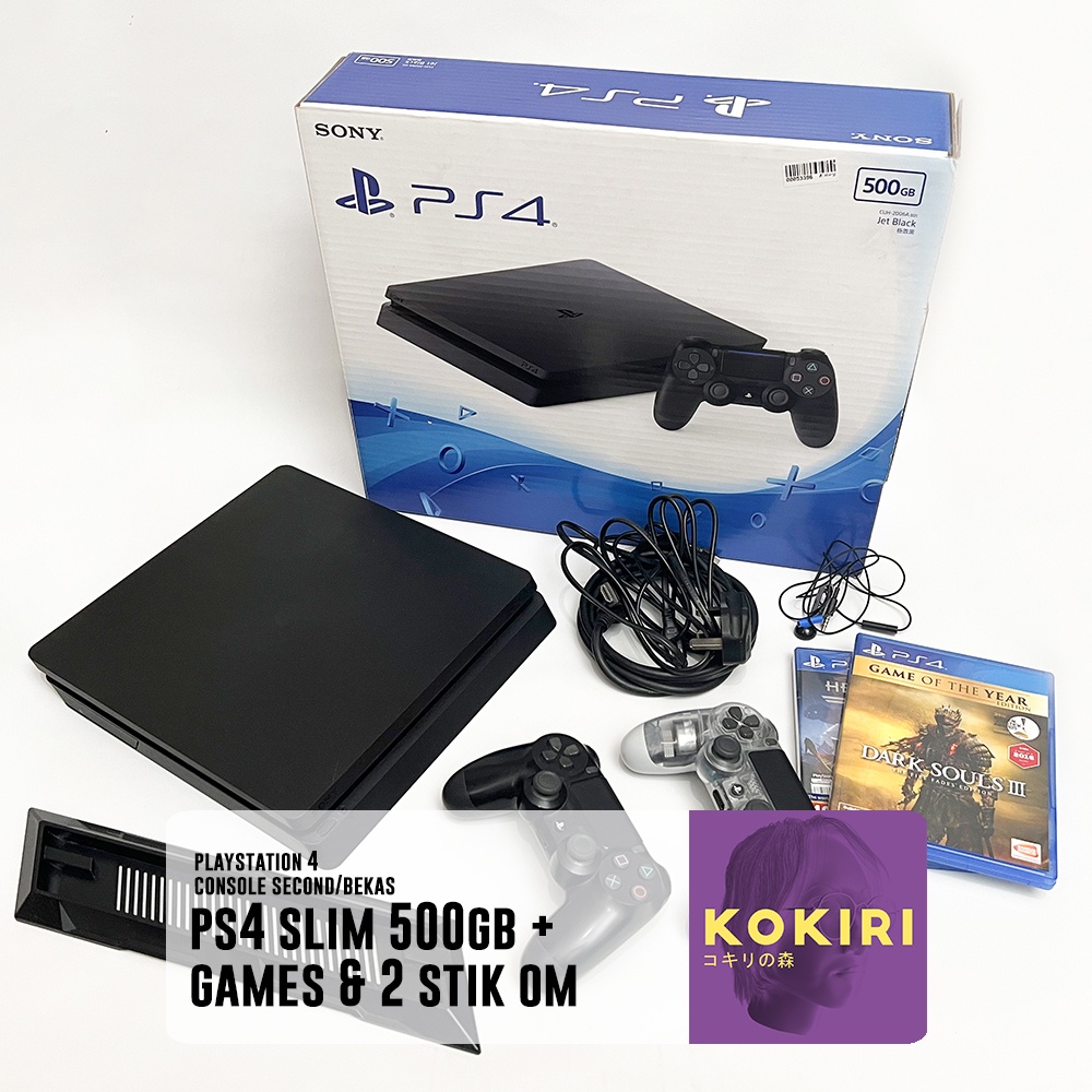 Playstation 4 PS4 Slim 500GB OFW Bekas/Second