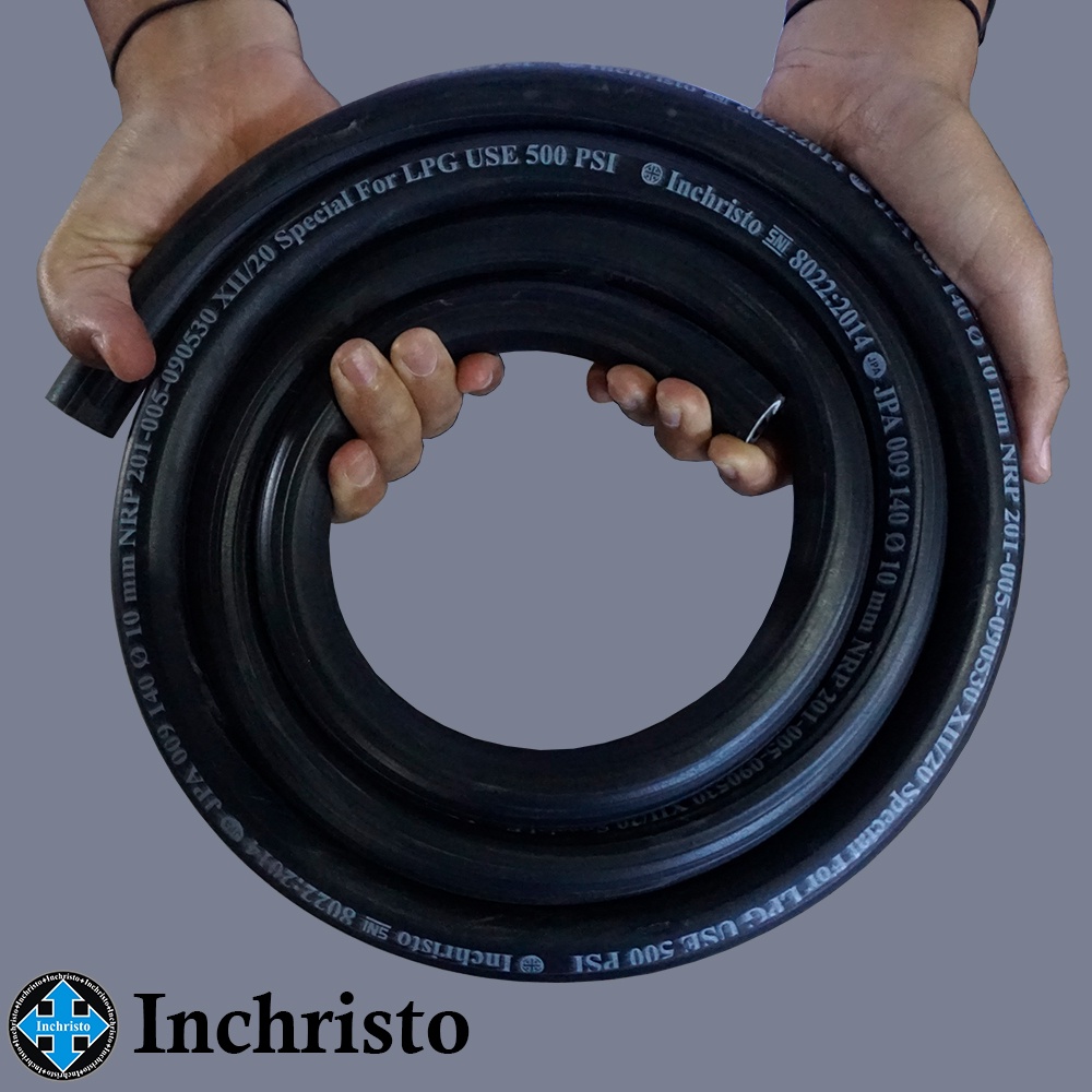 Selang LPG 3 lapis / selang karet