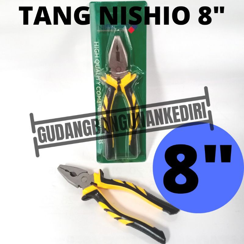 Tang kombinasi nishio combination pliers 8&quot; stonegate nishio