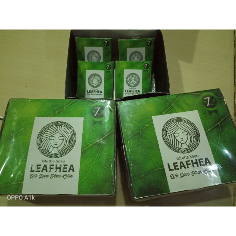 Sabun Original Leafhea, Sabun pembersih Muka, Sabun herbal Asli Dari member