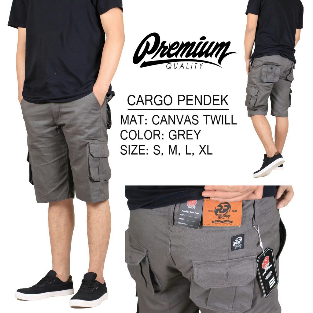 CELANA PENDEK CARGO CLANA KARGO PRIA DEWASA BAHAN CANVAS TWILL BIG SIZE JUMBO 27-38 CLANA CINO PENDEK COWOK