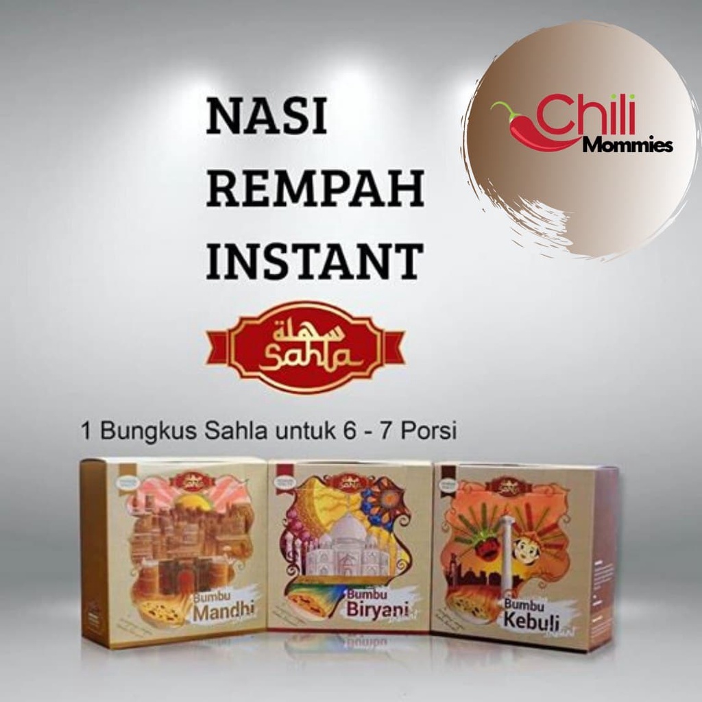 

Sahla Instan Premium Nasi Arab Kebuli Mandhi Biryani 500gr
