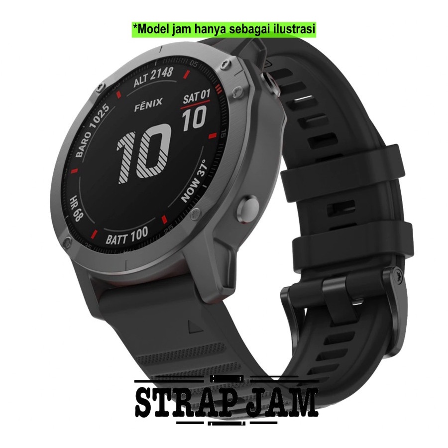 MF6 22mm Strap Garmin Forerunner 955 - Tali Jam Tangan Quick Fit Rubber Lentur