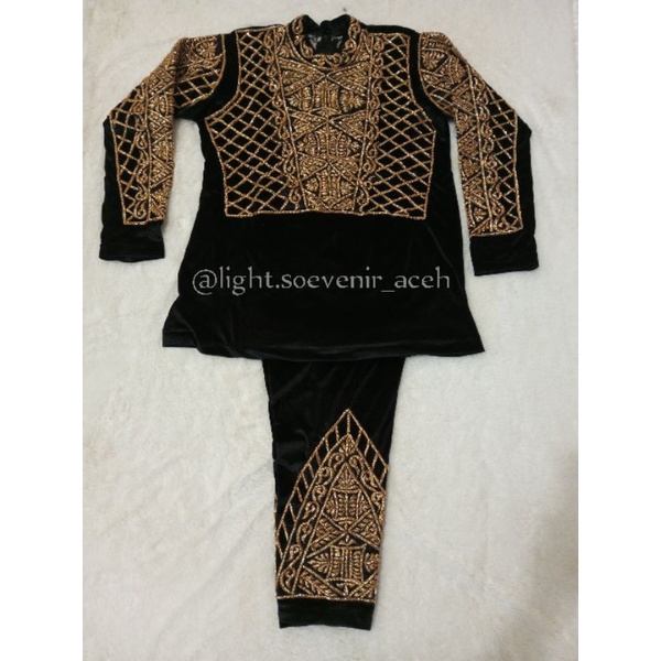 Baju Pengantin Aceh Wanita Full Payet/Pakaian Adat Wanita Aceh Cantik/Baju Tradisional Aceh Perempua