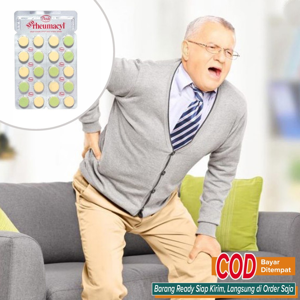 Obat Encok Rematik Sakit Pinggang Nyeri Sendi Pegal Linu AMPUH murah ~ Neo Rheumacyl 20 tablet