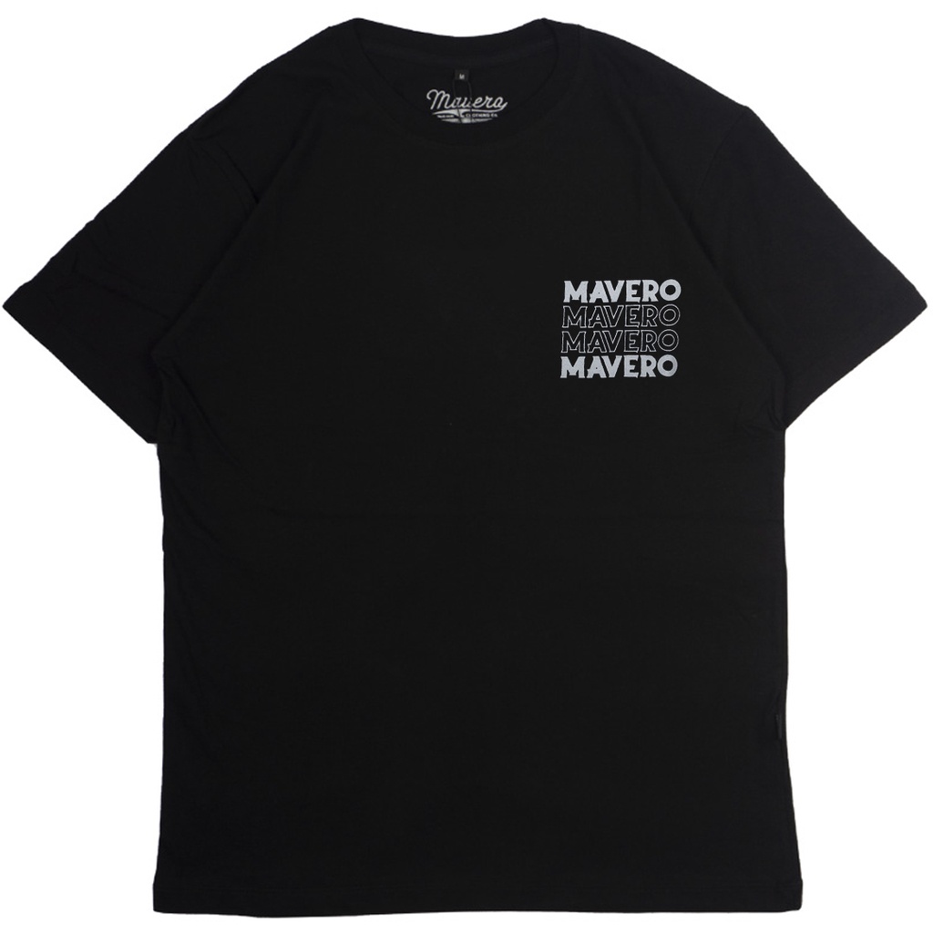 Mavero Kaos Pria Distro Angel - Black  / Tshirt katun combed 24s