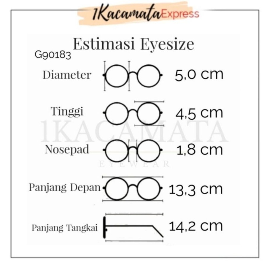 PAKET FRAME + LENSA KACAMATA MOLY HITS KEKINIAN