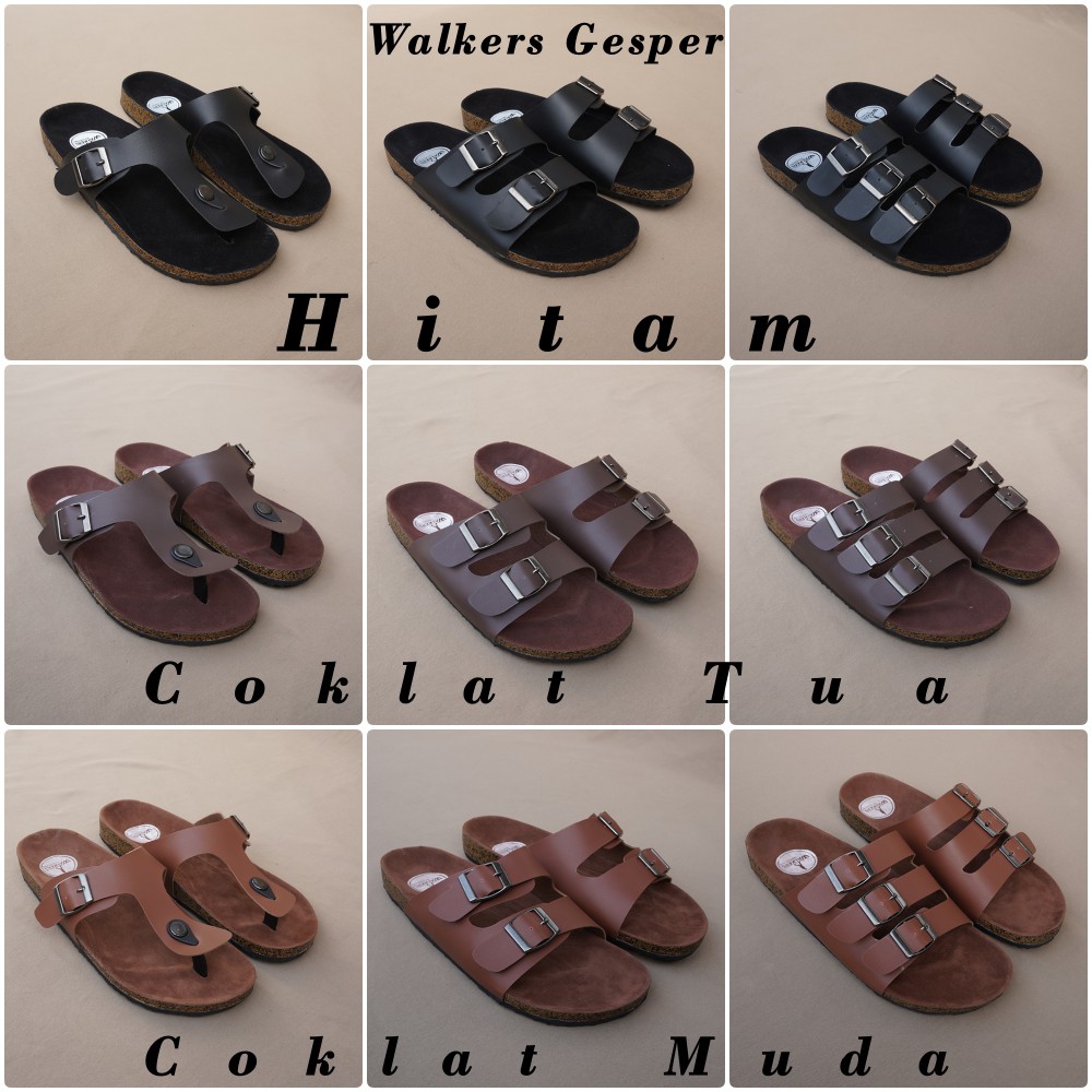 SALEE NEW PRODUK  !!! SANDAL BIRKEN COWO BAN GESPER