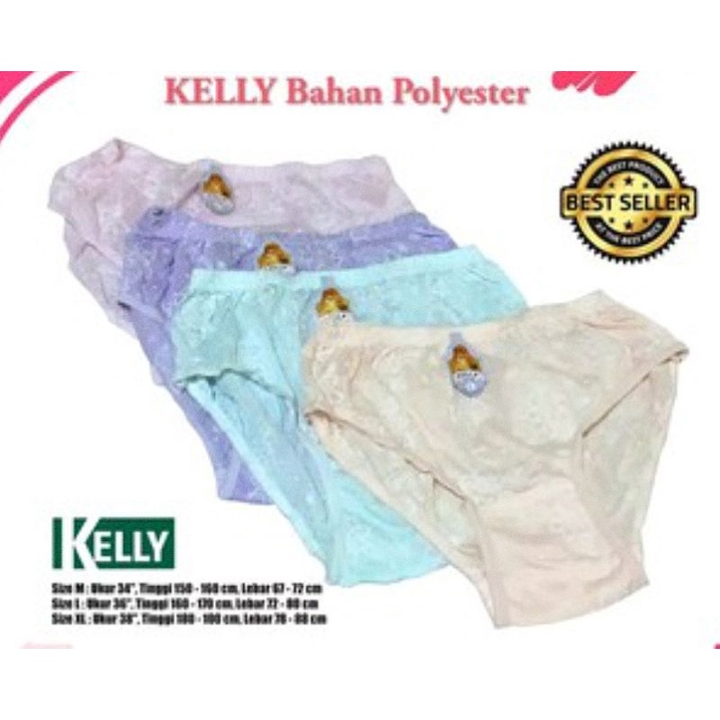 CD CELANA DALAM KELLY WANITA KATUN MOTIF | CD MURAH DEWASA ANAK ANAK