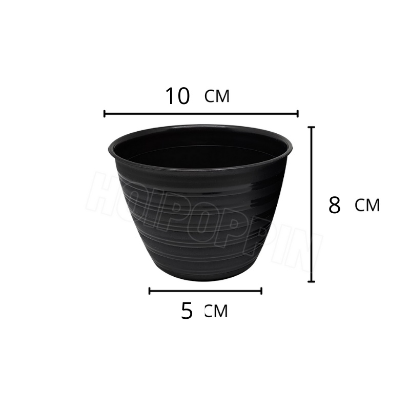GROSIRAN 500 TW HITAM ( Baca deskripsi )- POT TAWON PUTIH - POT BUNGA - POT TAWON - POT TAMAN - POT - POT TANAMAN