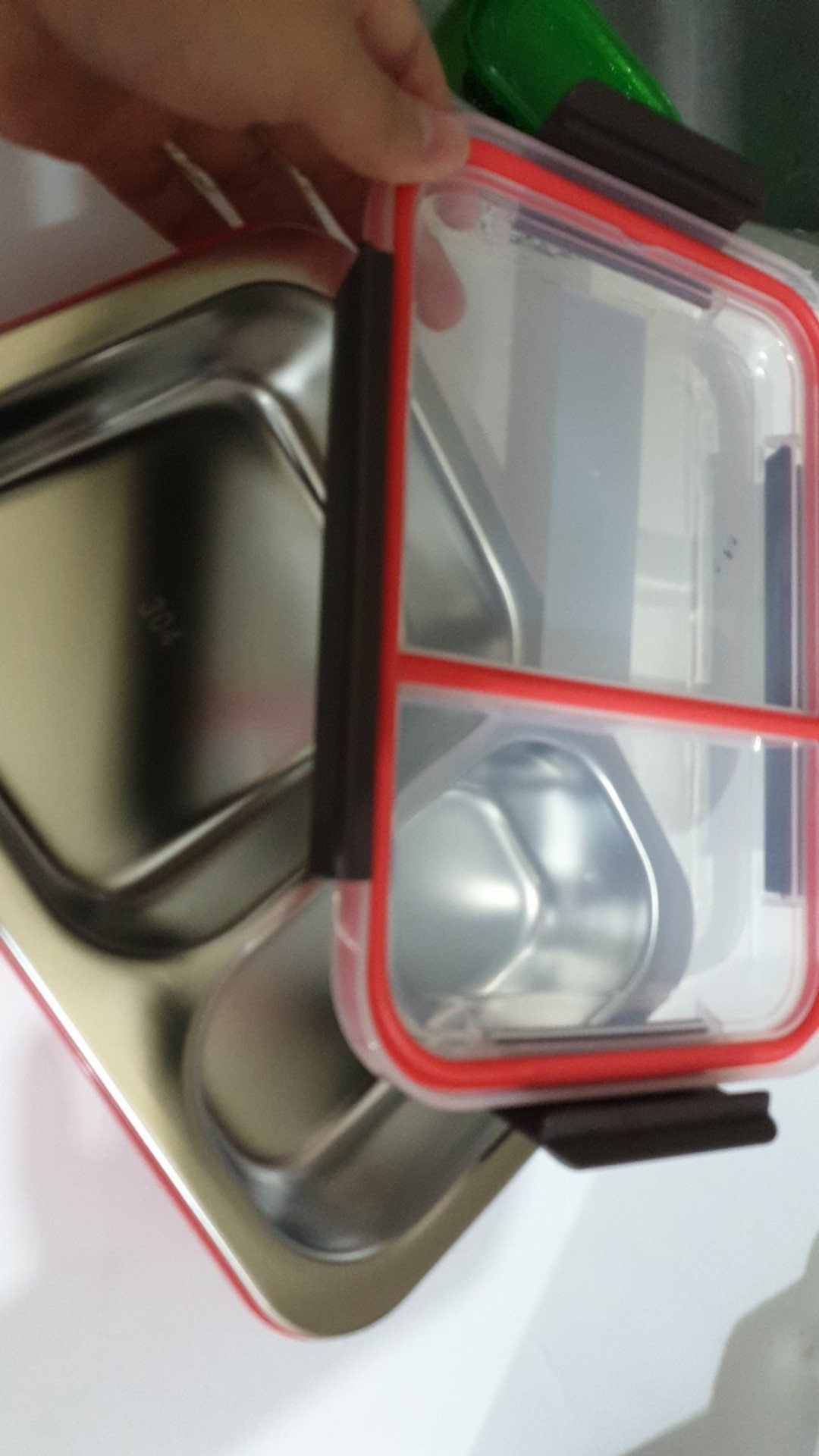 Lunchbox Tedemei 6561 Stainless Steel / 2 Skat Leakproof