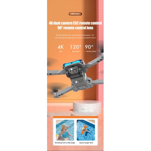 Drone XT9 Dual lense, Remote Control Drone Kamera HD Dual Lens Camera