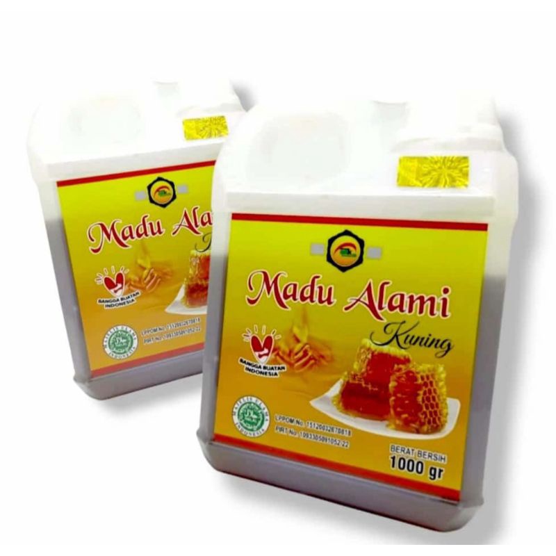 

Madu Kuning Alami Super AMK 1kg Asli