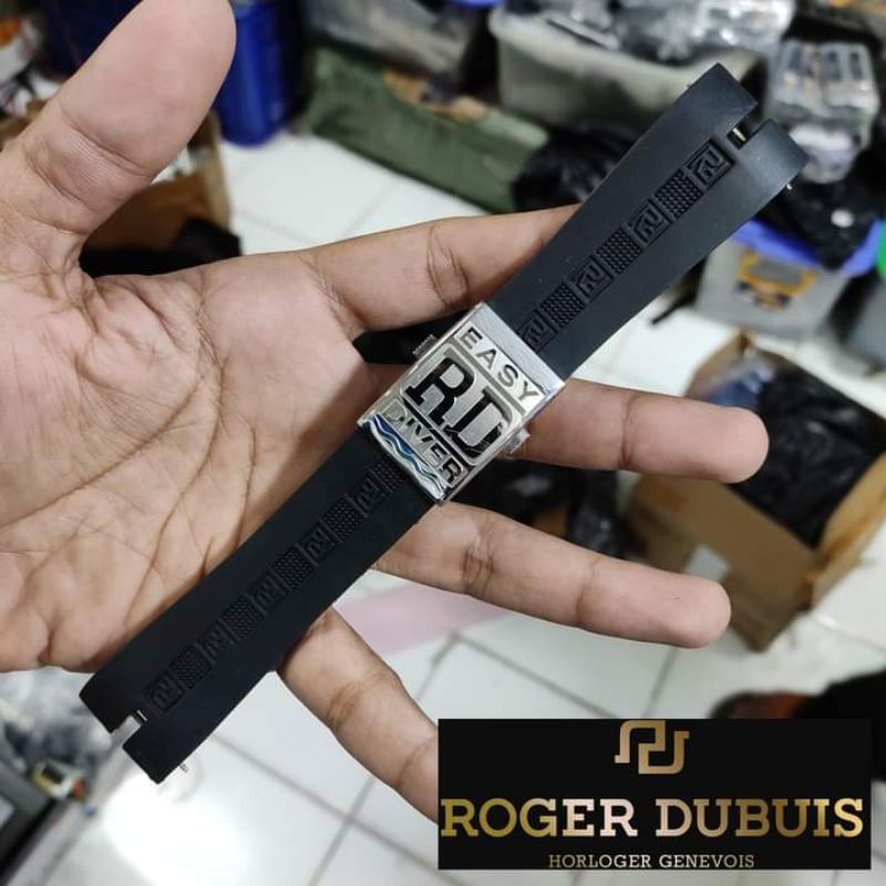 Strap watch Rubber Roger dubuis Rogerdubuis Easy Diver Tali RD