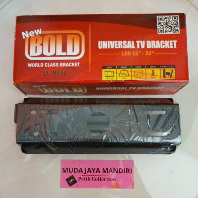Bracket TV LED 15" - 32" Universal SB - BE 32 BOLD Braket TV