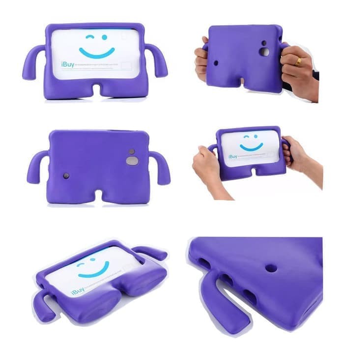Samsung Tab 4 8.0 SM T335 T331 Kids Case Casing Cover Hp Armor Kondom