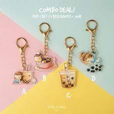 GANTUNGAN KUNCI LUCU BT21