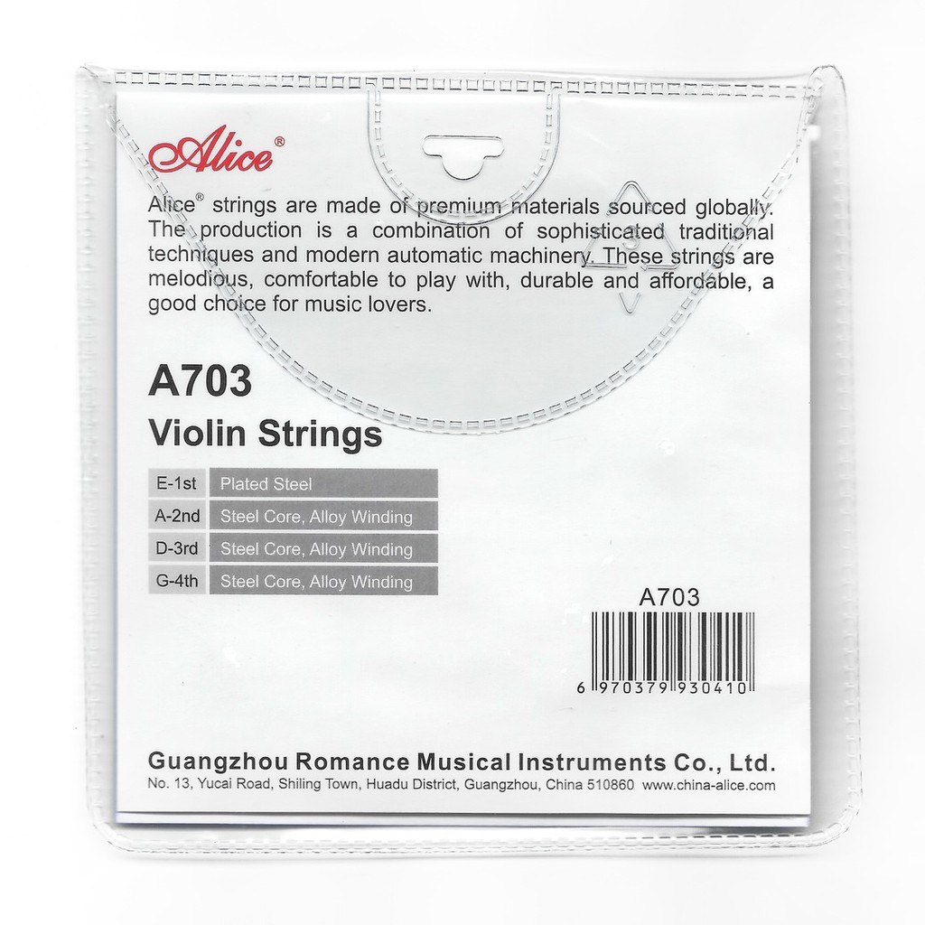 Alice A703 Senar Biola Violin Strings Set