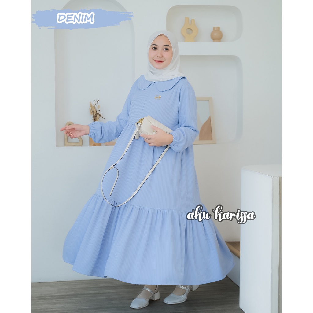 MIDI DRESS AYUNI ORI AKU KARISSA GAMIS AYUNI ORIGINAL AKU KARISSA GAMIS MIDI AYUNI FASHION MUSLIMAH DRESS MUSLIMAH FASHION WANITA