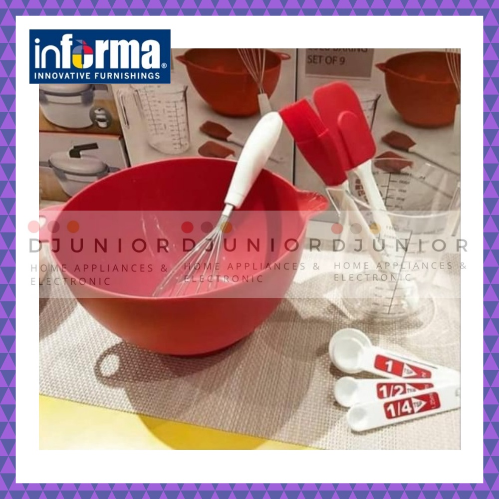 INFORMA - LULU BAKING / PERALATAN BAKING SET / ALAT PEMBUAT KUE