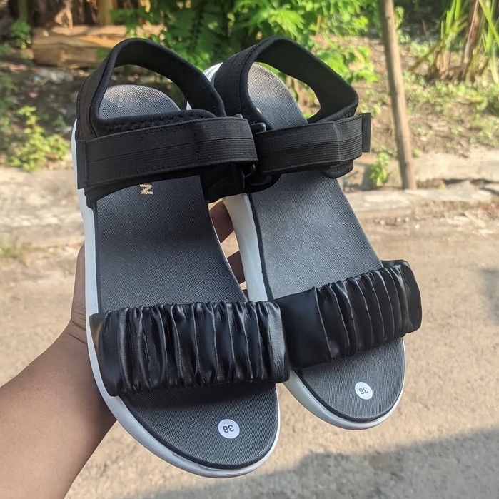 Army Style - Sandal Gunung Wanita Korea Sendal Casual Travelling Tali Belakang NCT - 520