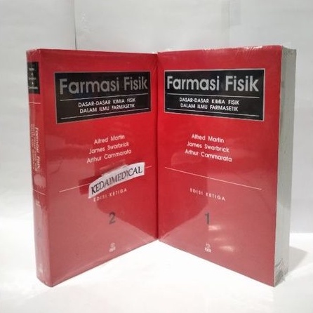 (Sepaket) PAKET BUKU FARMASI FISIK JL.1 &amp; JL.2 UIP MARTIN TERLARIS