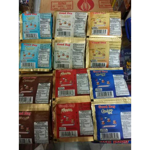 

Paling Laku ⇢ GOOD DAY 3in1 INSTANT COFFEE [RENCENG] ⏎ Paling Laku