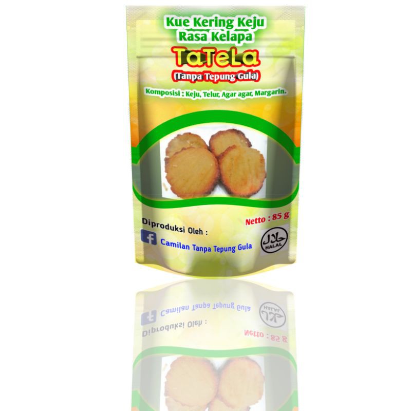 

Kue Kering Keju Rasa Kelapa Tanpa Tepung Gula DEBM DIET KETO Netto 85 gram