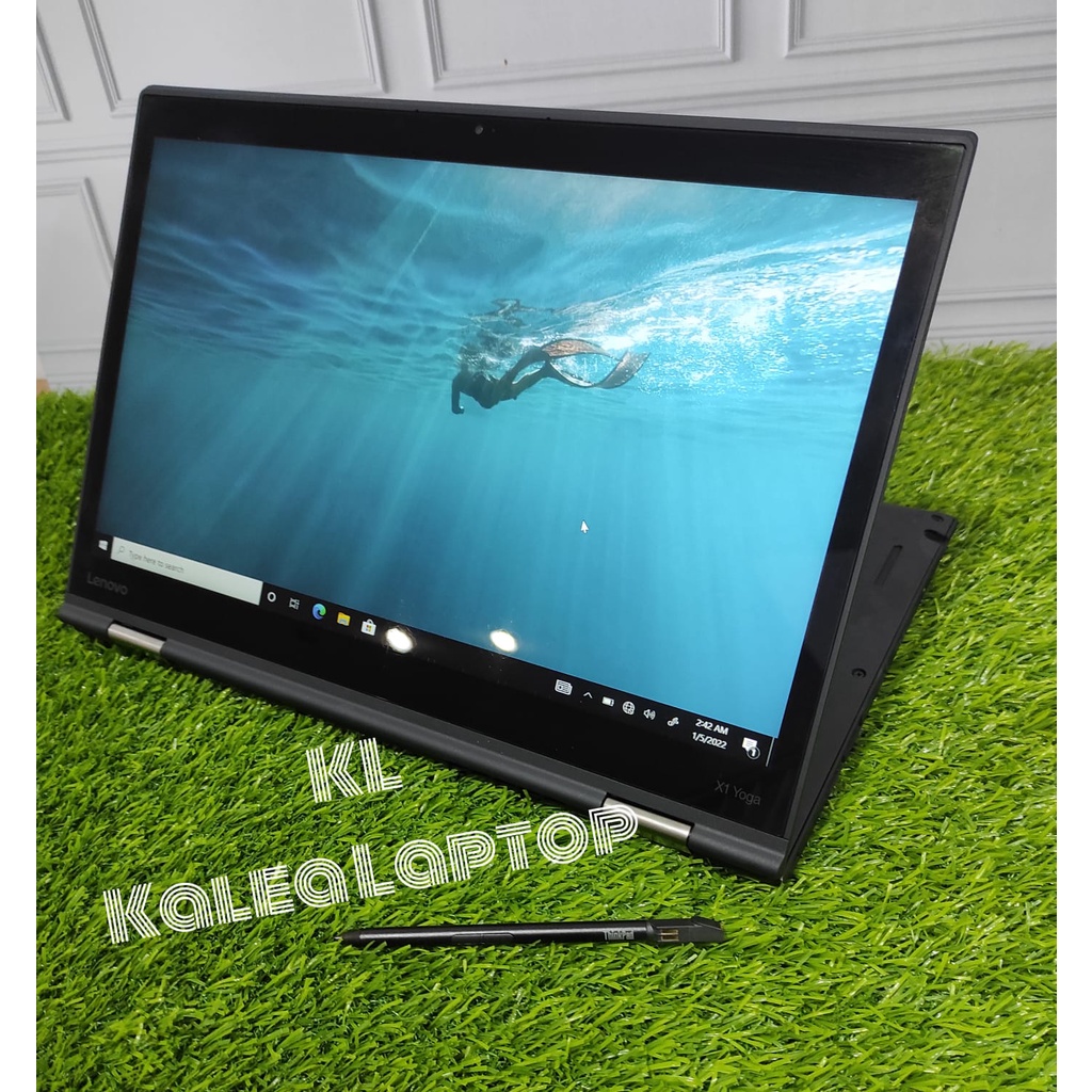 Laptop Lenovo X1 YOGA 2nd Core i5 / i7GEN 7 RAM 8 SSD 512 MULUS NO MINUS BERGARANSI