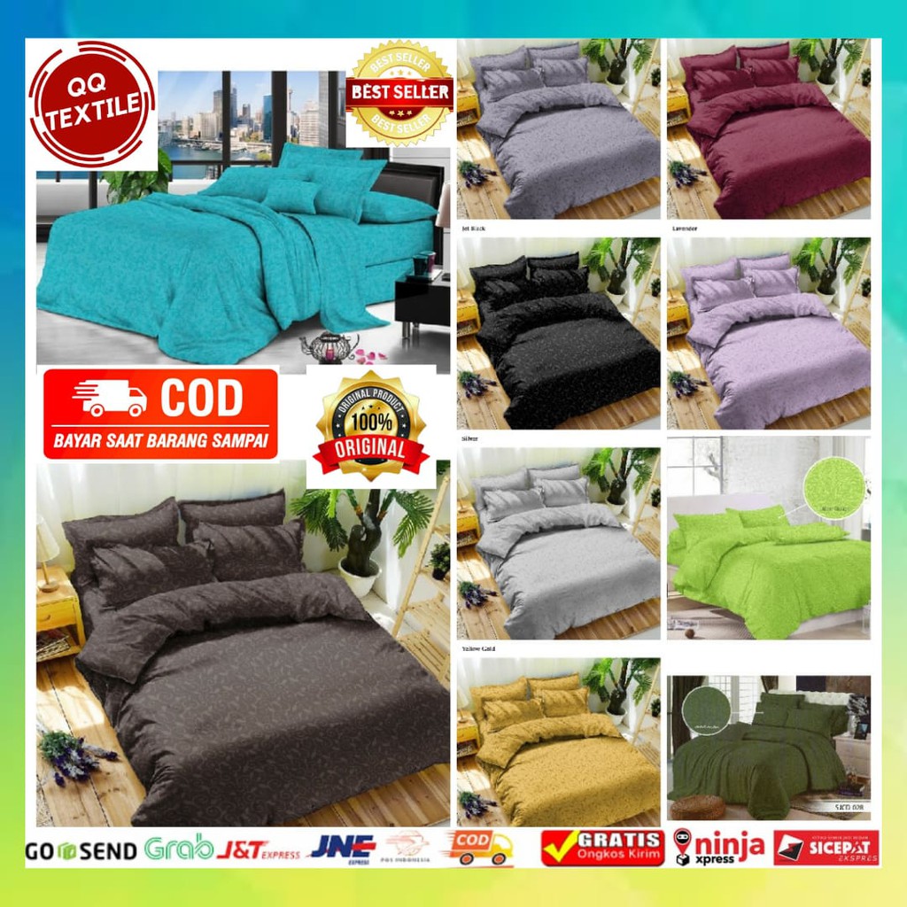 ( COD ) PROMO  BEDCOVER EMBOS BY OHARA EXCLUSIVE