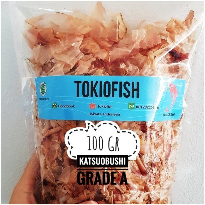 

(BISA COD) Katsuobushi 100 gr Export Quality (Grade A) KOMPLIT Kode 1058