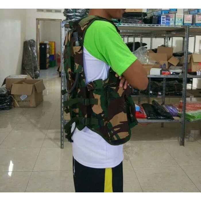 ArmourMilitary       Tictac Rompi Tempur Army - Rompi Loreng Tactical - Rompi Jatah TNI -