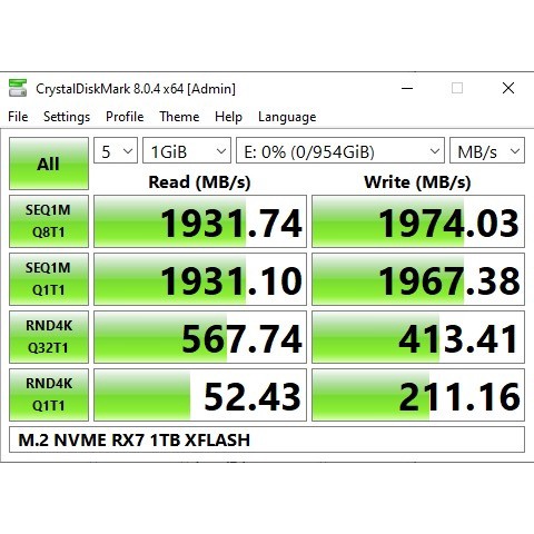 SSD M2 NVME / M.2 NVME/ M2NVME 1TB RX7 RESMI (GARANSI 3 TAHUN)