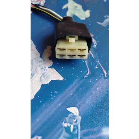 kabel soket kiprok regulator pin 6 original Honda fi CBR 150 Cb 150r CBU Thailand