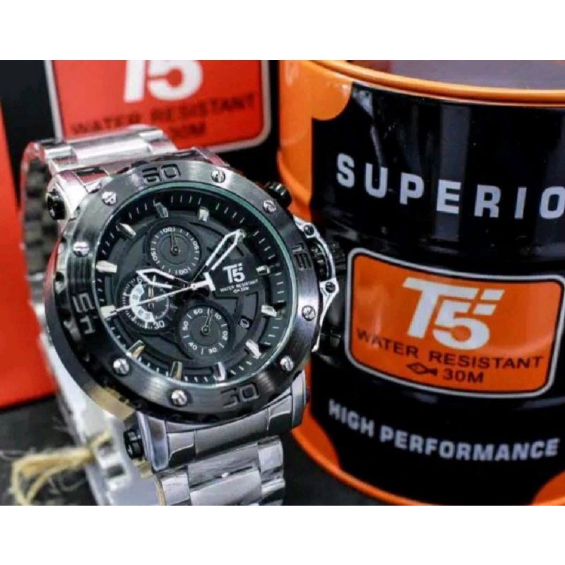 Jam Tangan Pria T5 H3631-3702G ORIGINAL