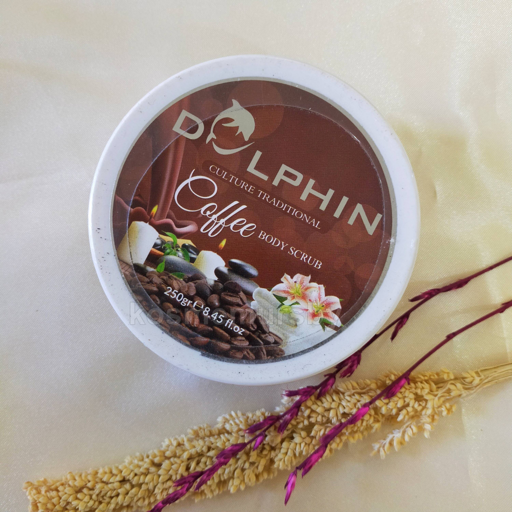 DOLPHIN LULUR BODY SCRUB 250 GRAM BPOM ORIGINAL